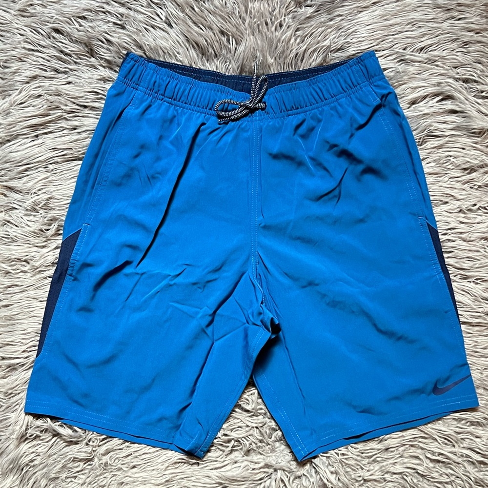 NEW Nike Nessa Men’s Swim Board Shorts Blue SMALL